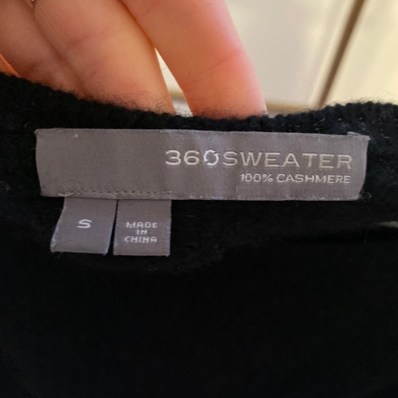 360 CASHMERE, Black Sweater - Picture 2 of 2